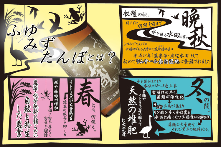 自然と共生した農法「ふゆみずたんぼ」とは？