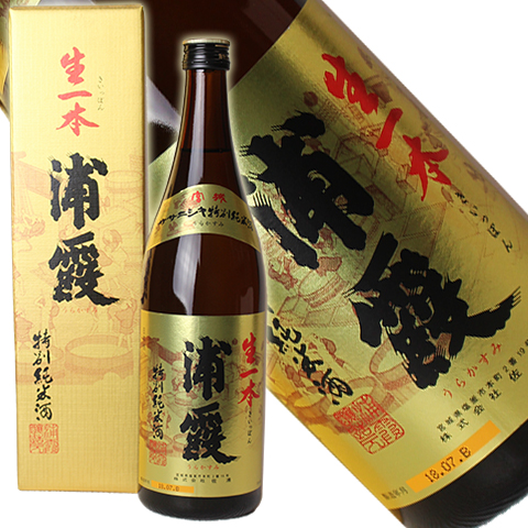 浦霞 特別純米酒 生一本 720ml